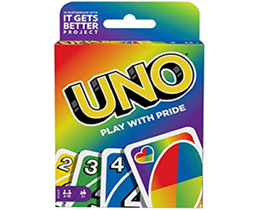 UNO Play with Pride Card Game – Just $3.81!