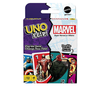 UNO FLIP Marvel Card Game – Just $4.24!