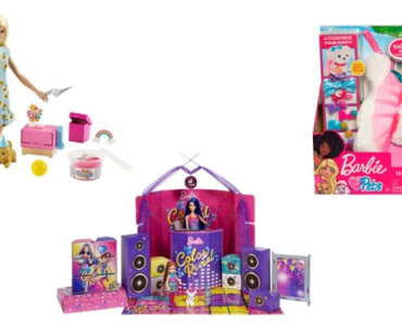 Save up to 50% on select Barbie dolls and accessories!