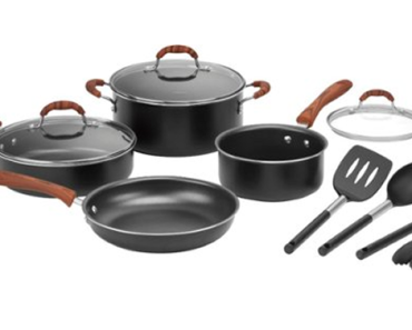 Cuisinart Aluminum Nonstick 11 Piece Cookware Set – Just $64.99!