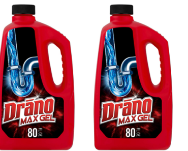 Drano Max Gel Drain Clog Remover and Cleaner 80 oz Only $4.89 Shipped!