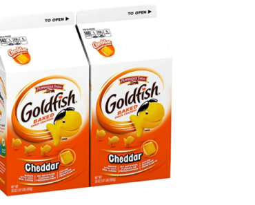 Pepperidge Farm Goldfish Cheddar Crackers, 2-Count 30 Oz. Cartons – Just $7.95!