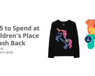 LAST DAY! Awesome Freebie! Get FREE $15 to Spend at The Children’s Place from TopCashBack!