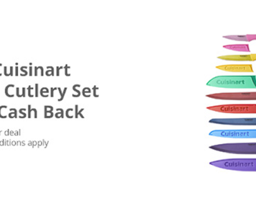 Awesome Freebie! Get a FREE Cuisinart 12-pc Cutlery Set at JCPenney from TopCashBack!