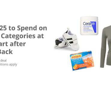 Awesome Freebie! Get a FREE $25.00 to spend on Select Categories of Products from WalMart and TopCashBack!