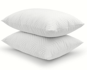 Beautyrest Silver Quilted Comfort Memory Foam Pillows 2-Pack Only $20! (Reg. $40)