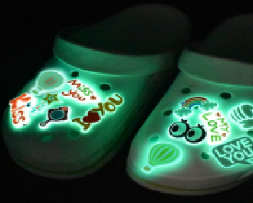 Glow in Dark Croc Shoe Charms | 25-Piece Only $15.99! (Reg. $30)
