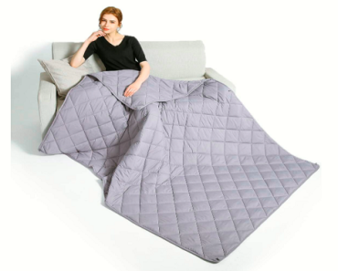 Qusleep Diamond Weighted Blanket Only $25.99 Shipped!
