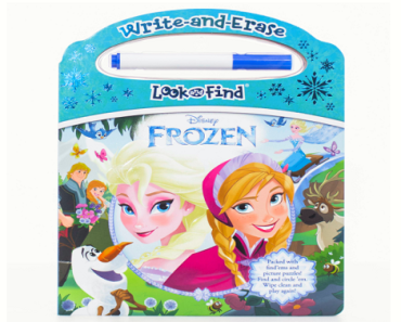 Disney Frozen Write-and-Erase Look and Find Book Only $4.99! (Reg. $11.99)