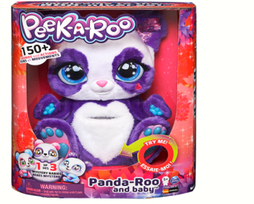 Peek-A-Roo Interactive Panda-Roo Stuffed Animal Only $34.97 Shipped! (Reg. $59.99)