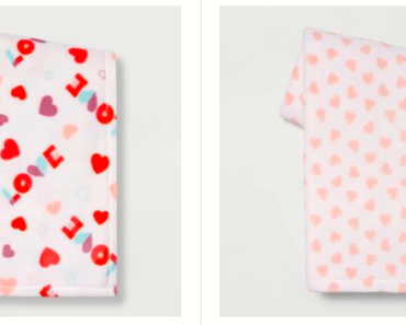 Spritz Valentine’s Day Throw Blankets (6 Designs) Only $10!!