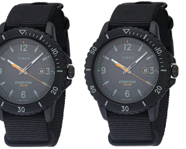 Timex Men’s Expedition Gallatin Solar-Powered Watch Only $41.64 Shipped! (Reg. $70)