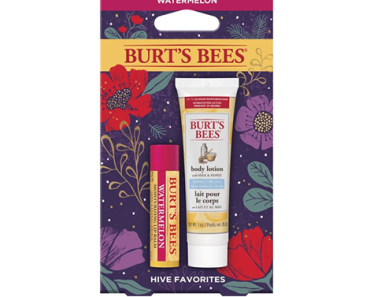 Burt’s Bees Hive Favorites Watermelon Holiday Gift Set – Just $4.87!
