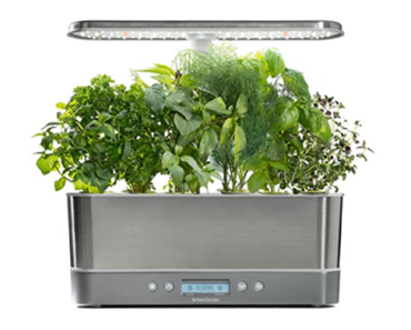 AeroGarden Harvest Elite Slim – Indoor Garden with LED Grow Light, Stainless Steel – Just $81.27!