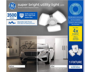 GE LED 30W Daylight Super Bright Utility Light – Just $13.48!