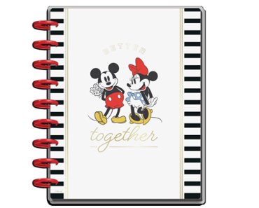 The Happy Planner, Disney, Mickey Mouse & Minnie Mouse Better Together Classic 12 Month Planner – Just $10.00!