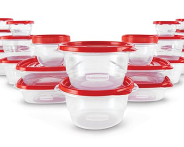 Rubbermaid, TakeAlongs, Food Storage Containers, Red, 40 Piece Set – Just $10.97!