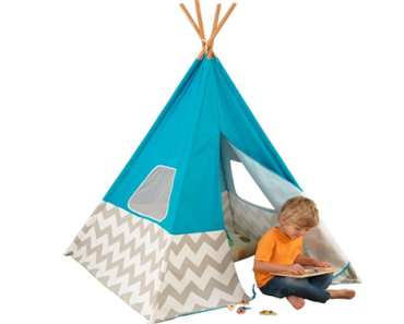 KidKraft Deluxe Bamboo and Canvas Play Teepee, Children’s Furniture – Just $28.52!