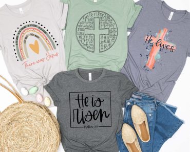 He Is Risen Easter Tees – Only $19.99!