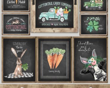 Large Rustic Spring Prints – Only $6.95!