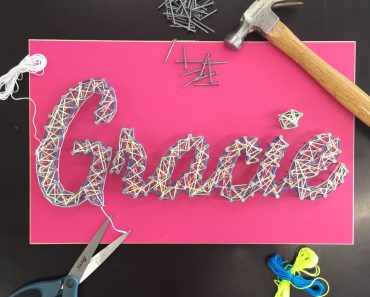 Personalized String Art Kit – Only $27.99!