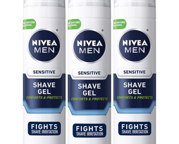 NIVEA MEN Sensitive Shave Gel (9 Count) – Only $20.62!