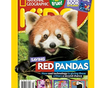 National Geographic Kids Print Magazine Year Subscription Only $20! (Reg. $49)