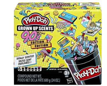 Play-Doh Grown Up Scents 90s Edition, Totally Scented Modeling Compound for Adults, Multipack of 6 Colors – Just $8.39!