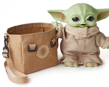 Star Wars The Child Plush Toy, 11-in Baby Yoda with Carrying Satchel – Just $19.99!