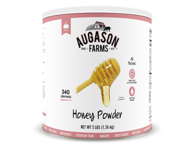 Augason Farms Honey Powder, 3 LBS, No. 10 Can – Just $10.88! Back in stock!