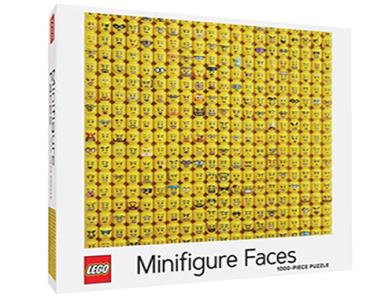 LEGO Minifigure Faces 1000 Piece Jigsaw Puzzle – Just $9.99!
