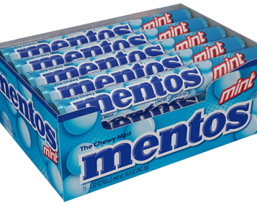 15-Count 1.32-Oz Mentos Chewy Mint Candy Rolls – Just $5.98!