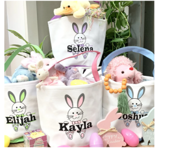 Personalized Easter Basket Only $18.99 Shipped!