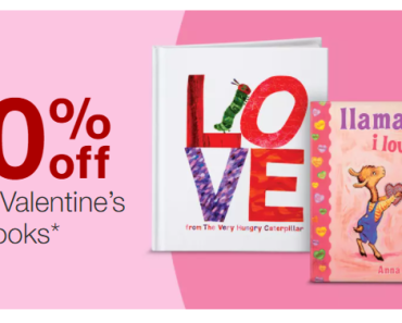 Valentine’s Day Books 20% off! Fun Non-Candy Gift Idea!