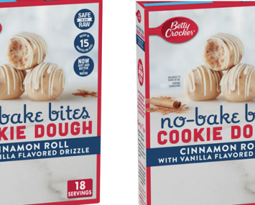 Betty Crocker Cinnamon Roll No-Bake Cookie Dough Only $2.98!