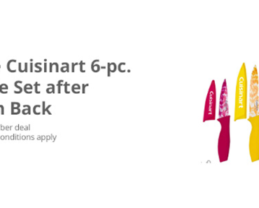 Awesome Freebie! Get a FREE Cuisinart 6-Pc. Knife Set at JCPenney from TopCashBack!