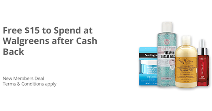 Awesome Freebie! Get a FREE 15.00 to spend at Walgreens from