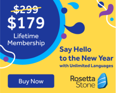 Rosetta Stone: Lifetime Membership Only $179.00! (Reg $299)