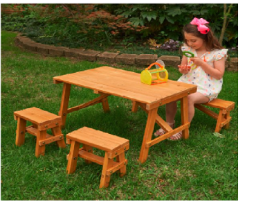 KidKraft Outdoor Picnic Table Set Only $79 Shipped! (Reg. $130)
