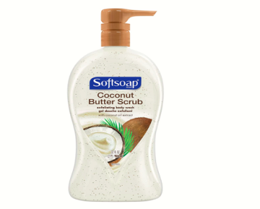Softsoap Exfoliating Body Wash Pump, Coconut Butter Scrub Only $3.50! (Reg. $7.99)
