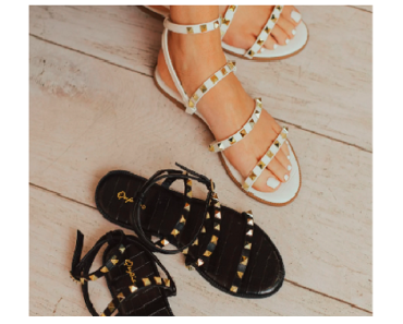 Studded Strap Sandals Only $19.99 + FREE Shipping! (Reg. $50)