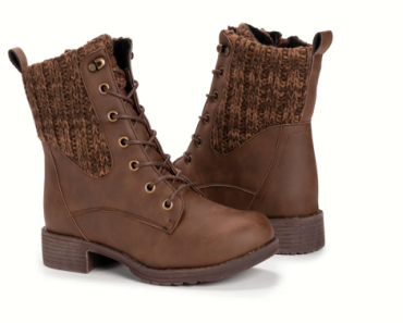 LUKEES by MUK LUKS® Women’s Hiker Everest Boots (3 Colors) Only $36.99 Shipped! (Reg. $80)