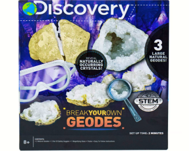Discovery Kids Break Your Own Geodes Activity Kit Only $7.79! (Reg $12.99)