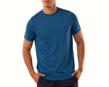 Russell Men’s and Big Men’s Core Jersey Active T-Shirt in Indigo Only $4!!