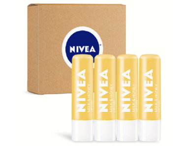 Nivea Milk and Honey Lip Care 4-Pack Only $6! (Reg. $12)