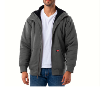 Men’s Wrangler Sherpa-Lined Hooded Sweatshirt Only $18! (Reg. $30)