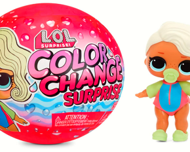 L.O.L. Surprise Color Change Doll Ball Only $5.99! (Reg. $10)