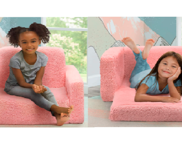 Delta Children Sherpa 2-in-1 Convertible Chair to Lounger Only $64.99 Shipped! (Reg. $89.99)