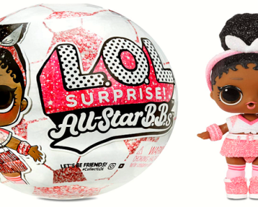 L.O.L. Surprise! All-Star B.B.s Soccer Doll w/ 8 Surprises Only $5.49! (Reg. $10.99)