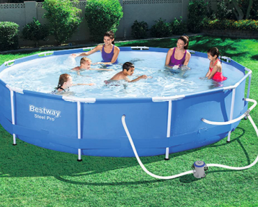 Bestway Steel Pro 12ft x 30in Above Ground Pool Set Just $144.64 Shipped! (Reg. $250)